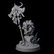Small Owl-like Kenku Shaman C Miniature for Dungeons and Dragons, Pathfinder or other TTRPGs