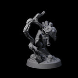 Small Owl-like Kenku Shaman D Miniature for Dungeons and Dragons, Pathfinder or other TTRPGs