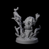 Small Owl-like Kenku Shaman D Miniature for Dungeons and Dragons, Pathfinder or other TTRPGs
