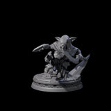 Small Ratfolk Rogue Miniature for Dungeons and Dragons, Pathfinder or other TTRPGs