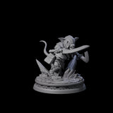 Small Ratfolk Rogue Miniature for Dungeons and Dragons, Pathfinder or other TTRPGs