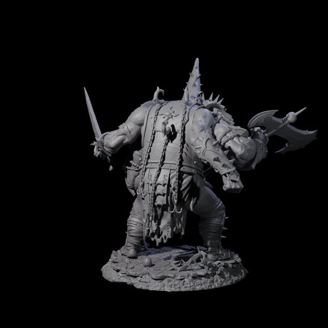 Smashing Helmed Horror A Miniature for Dungeons and Dragons, Pathfinder or other TTRPGs