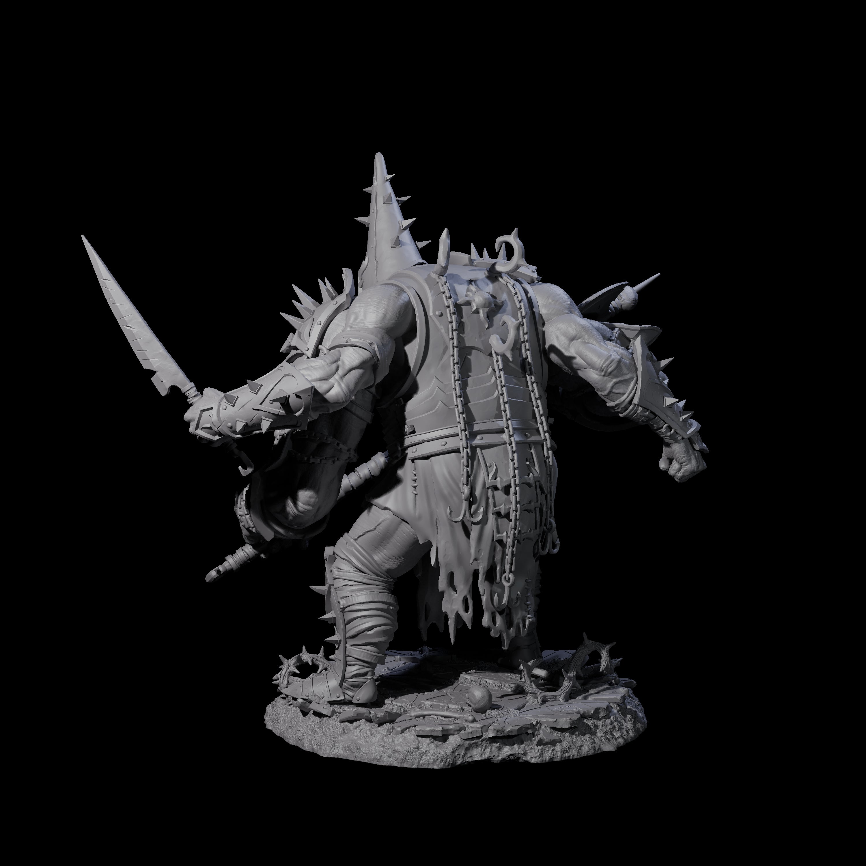 Smashing Helmed Horror A Miniature for Dungeons and Dragons, Pathfinder or other TTRPGs