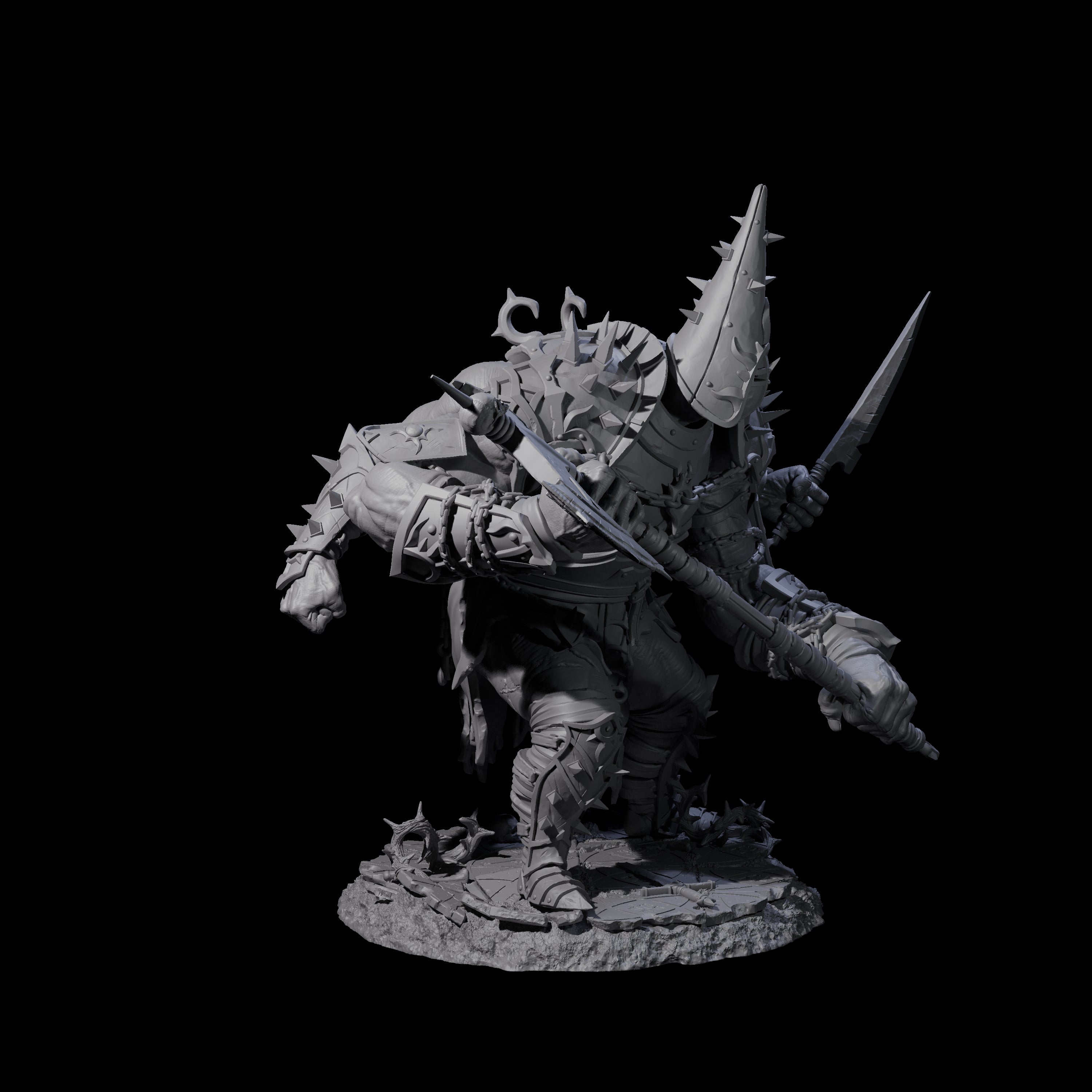 Smashing Helmed Horror A Miniature for Dungeons and Dragons, Pathfinder or other TTRPGs