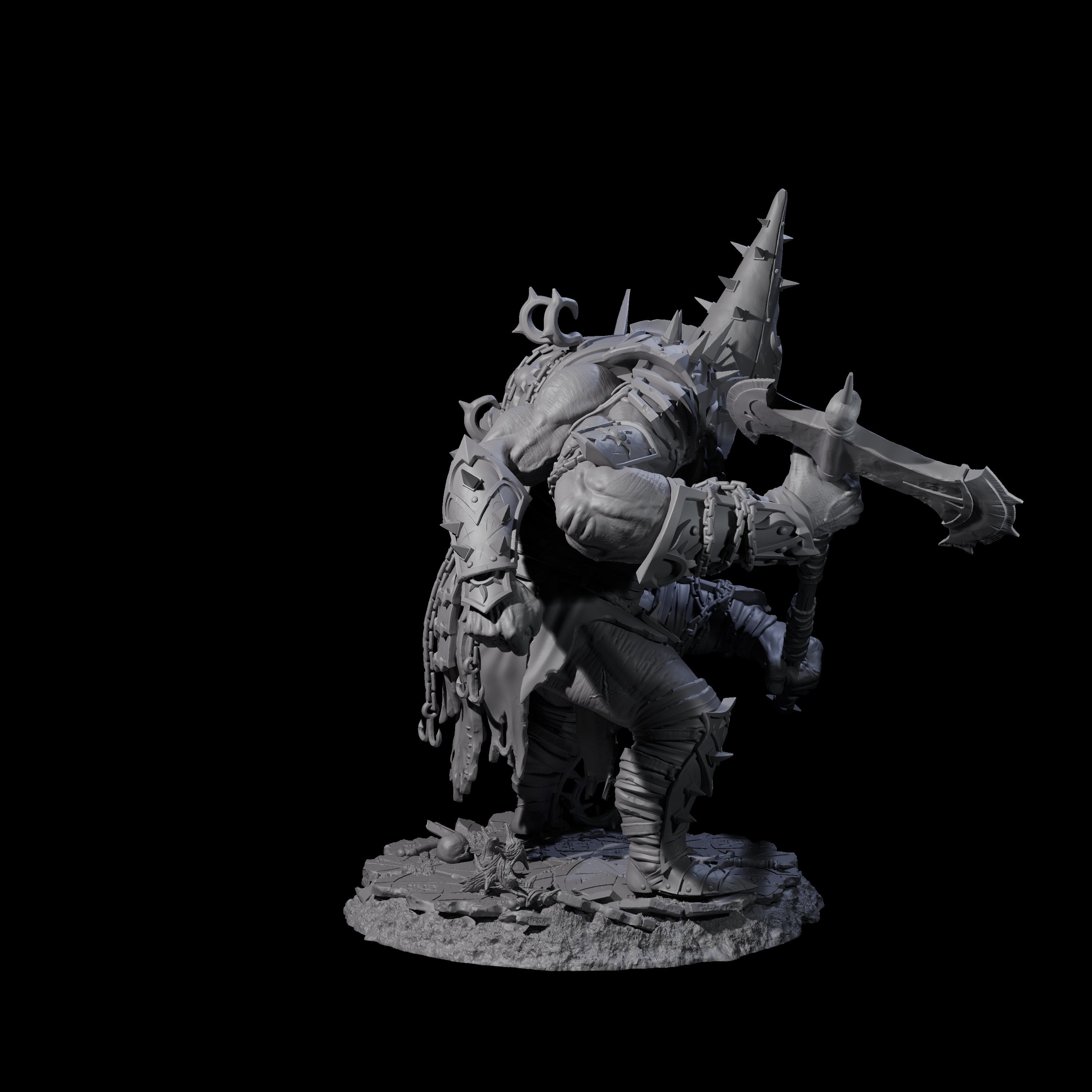 Smashing Helmed Horror A Miniature for Dungeons and Dragons, Pathfinder or other TTRPGs