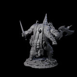 Smashing Helmed Horror A Miniature for Dungeons and Dragons, Pathfinder or other TTRPGs