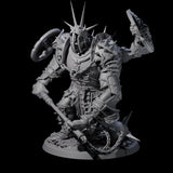 Smashing Helmed Horror C Miniature for Dungeons and Dragons, Pathfinder or other TTRPGs