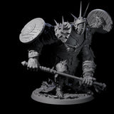 Smashing Helmed Horror C Miniature for Dungeons and Dragons, Pathfinder or other TTRPGs