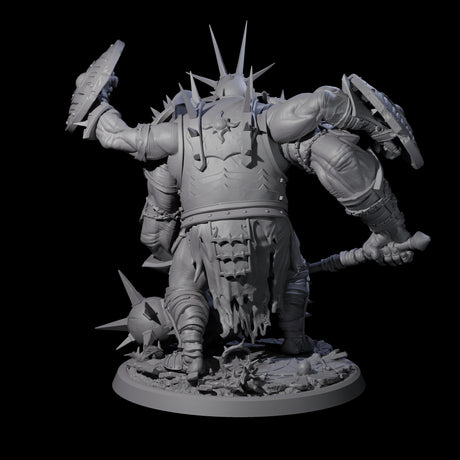 Smashing Helmed Horror C Miniature for Dungeons and Dragons, Pathfinder or other TTRPGs