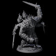 Smashing Helmed Horror D Miniature for Dungeons and Dragons, Pathfinder or other TTRPGs