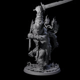 Smashing Helmed Horror D Miniature for Dungeons and Dragons, Pathfinder or other TTRPGs