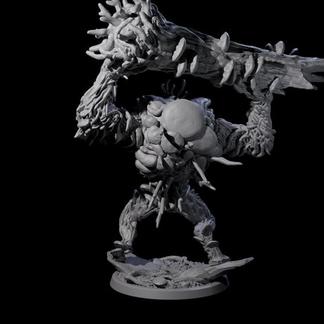 Smashing Myconid Brute B Miniature for Dungeons and Dragons, Pathfinder or other TTRPGs