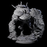 Smashing Myconid Brute D Miniature for Dungeons and Dragons, Pathfinder or other TTRPGs