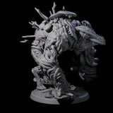 Smashing Myconid Brute D Miniature for Dungeons and Dragons, Pathfinder or other TTRPGs