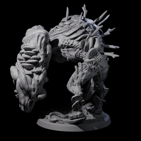 Smashing Myconid Brute D Miniature for Dungeons and Dragons, Pathfinder or other TTRPGs