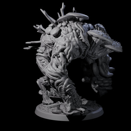 Smashing Myconid Brute D Miniature for Dungeons and Dragons, Pathfinder or other TTRPGs