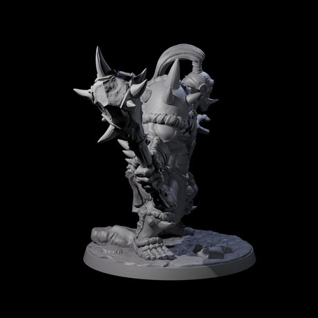 Smashing Ogre A Miniature for Dungeons and Dragons, Pathfinder or other TTRPGs