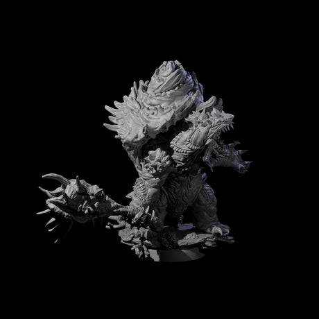 Smashing Zaratan Berserker A Miniature for Dungeons and Dragons, Pathfinder or other TTRPGs