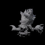 Smashing Zaratan Berserker A Miniature for Dungeons and Dragons, Pathfinder or other TTRPGs