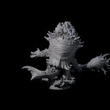 Smashing Zaratan Berserker A Miniature for Dungeons and Dragons, Pathfinder or other TTRPGs
