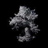Smashing Zaratan Berserker B Miniature for Dungeons and Dragons, Pathfinder or other TTRPGs