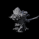 Smashing Zaratan Berserker C Miniature for Dungeons and Dragons, Pathfinder or other TTRPGs