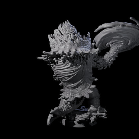 Smashing Zaratan Berserker D Miniature for Dungeons and Dragons, Pathfinder or other TTRPGs