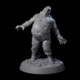 Smelly Bloated Zombie Shambler A Miniature for Dungeons and Dragons, Pathfinder or other TTRPGs