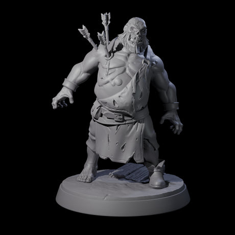 Smelly Bloated Zombie Shambler B Miniature for Dungeons and Dragons, Pathfinder or other TTRPGs