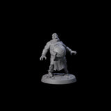 Smelly Bloated Zombie Shamblers Miniature for Dungeons and Dragons, Pathfinder or other TTRPGs