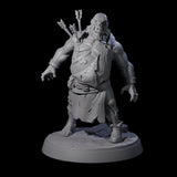 Smelly Bloated Zombie Shamblers Miniature for Dungeons and Dragons, Pathfinder or other TTRPGs