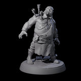 Smelly Bloated Zombie Shamblers Miniature for Dungeons and Dragons, Pathfinder or other TTRPGs