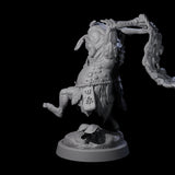 Smelly Kua-Toa Mystic C Miniature for Dungeons and Dragons, Pathfinder or other TTRPGs