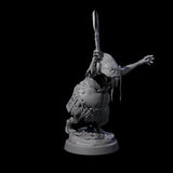 Smelly Kua-Toa Mystic D Miniature for Dungeons and Dragons, Pathfinder or other TTRPGs