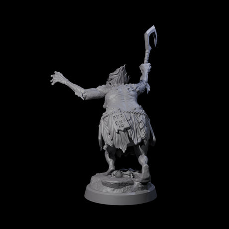 Smelly Kua-Toa Mystic D Miniature for Dungeons and Dragons, Pathfinder or other TTRPGs