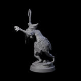 Smelly Kua-Toa Mystic D Miniature for Dungeons and Dragons, Pathfinder or other TTRPGs