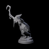 Smelly Kua-Toa Mystic D Miniature for Dungeons and Dragons, Pathfinder or other TTRPGs