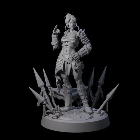 Smirking Fist Monk Miniature for Dungeons and Dragons, Pathfinder or other TTRPGs