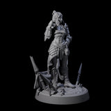 Smirking Fist Monk Miniature for Dungeons and Dragons, Pathfinder or other TTRPGs