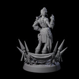 Smirking Fist Monk Miniature for Dungeons and Dragons, Pathfinder or other TTRPGs