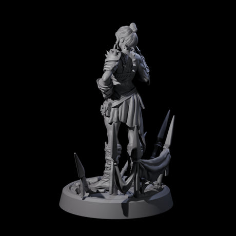 Smirking Fist Monk Miniature for Dungeons and Dragons, Pathfinder or other TTRPGs