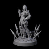 Smirking Fist Monk Miniature for Dungeons and Dragons, Pathfinder or other TTRPGs