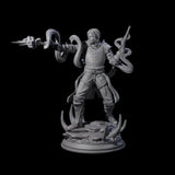Smokey Gunslinger Miniature for Dungeons and Dragons, Pathfinder or other TTRPGs