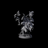 Smoking Blade Orc Fighter Miniature for Dungeons and Dragons, Pathfinder or other TTRPGs