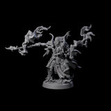 Smoking Blade Orc Fighter Miniature for Dungeons and Dragons, Pathfinder or other TTRPGs