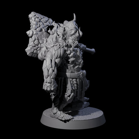 Smoking Dwarf Foebreaker A Miniature for Dungeons and Dragons, Pathfinder or other TTRPGs