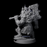 Smoking Dwarf Foebreaker A Miniature for Dungeons and Dragons, Pathfinder or other TTRPGs