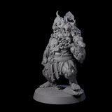 Smoking Dwarf Foebreaker A Miniature for Dungeons and Dragons, Pathfinder or other TTRPGs