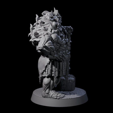 Smoking Dwarf Foebreaker B Miniature for Dungeons and Dragons, Pathfinder or other TTRPGs