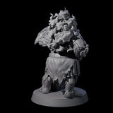 Smoking Dwarf Foebreaker B Miniature for Dungeons and Dragons, Pathfinder or other TTRPGs